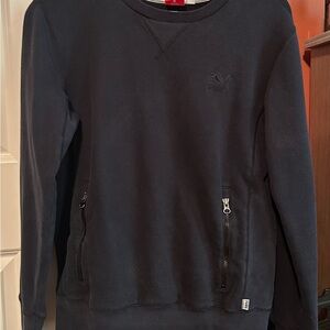 Puma Men's Dark Gray Crewneck Sweater